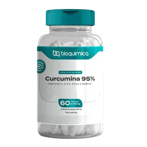 SUPLEMENTO DE CURCUMINA BIOQUÍMICA 60CAPS – FORTALEÇA A IMUNIDADE E REGULE SEU METABOLISMO